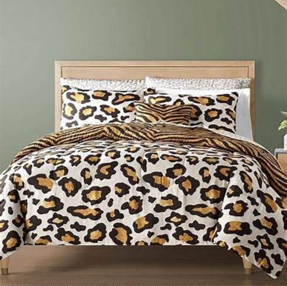 Sunham Safari Reversible 9-Pc. Comforter Sets